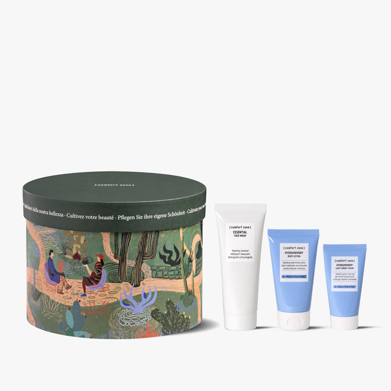 Comfort Zone: Kit Exotic Garden Kit detergente idratante viso e corpo-12590