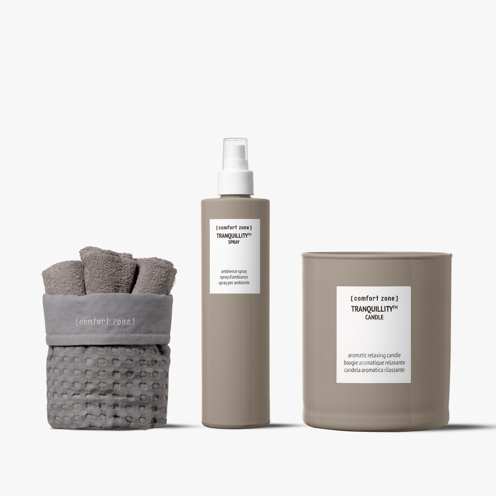 Comfort Zone: Kit Home Care Set per ambiente con lavette<br>-BDSCIT00169