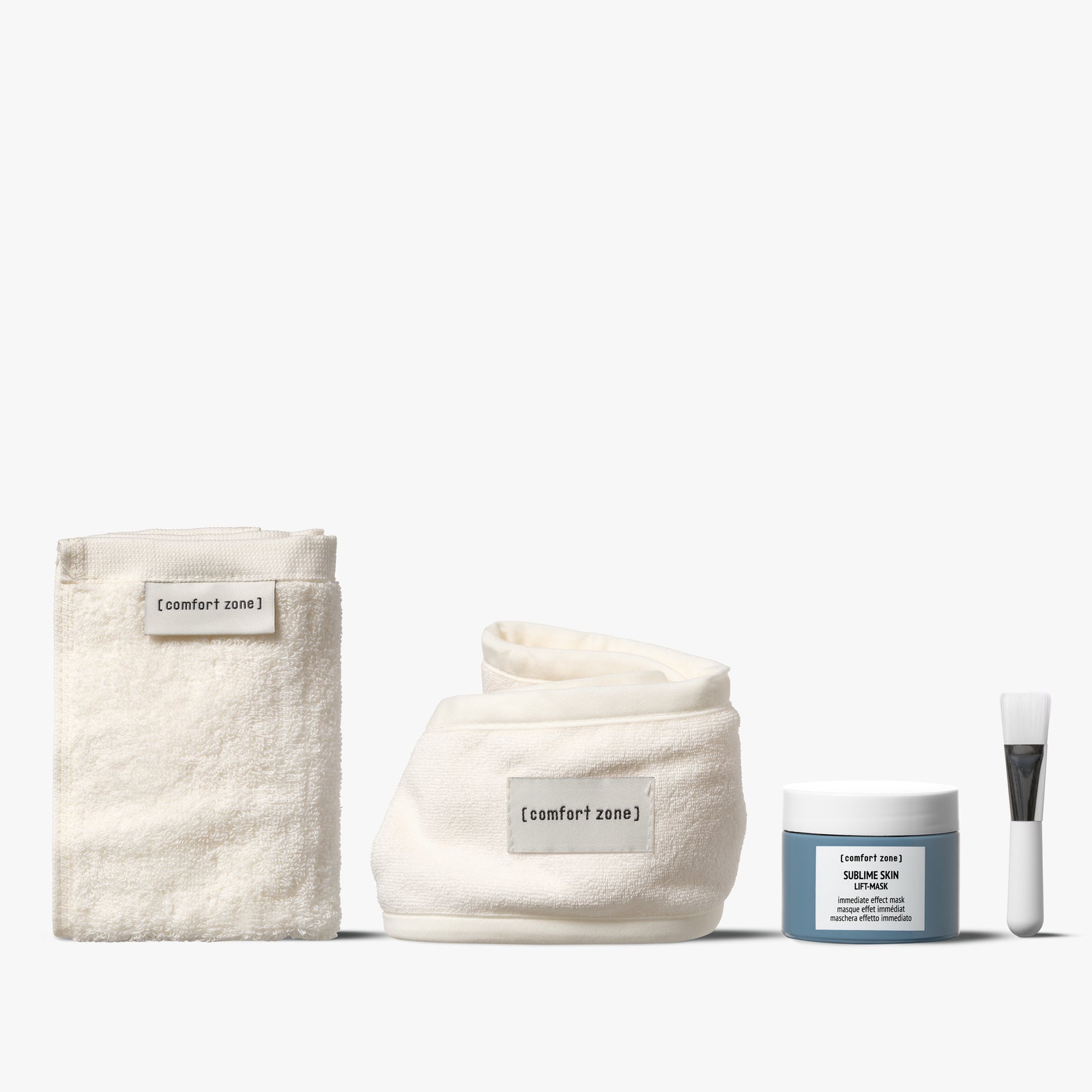 Comfort Zone: Kit Immediate Effect Lifting Maschera viso liftante con fascia e panno viso-BDSCIT00323