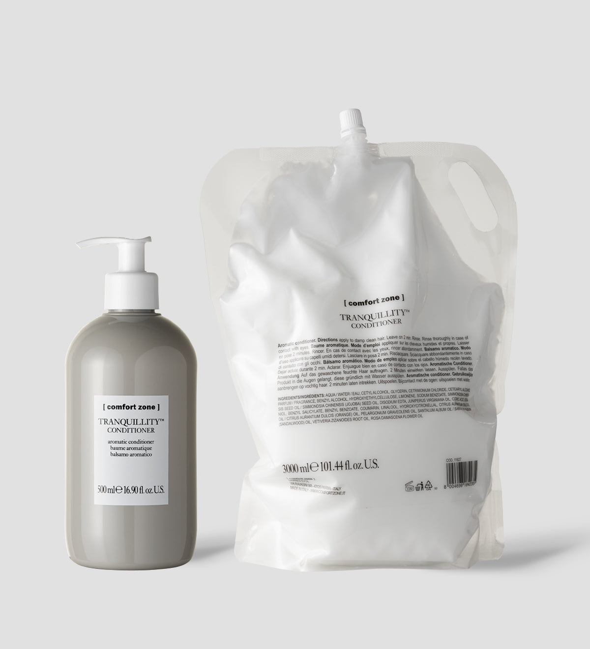 Comfort Zone: SET TRANQUILLITY™ CONDITIONER Balsamo aromatico 3L ricaricabile con dispenser-TRANQUILLITY
