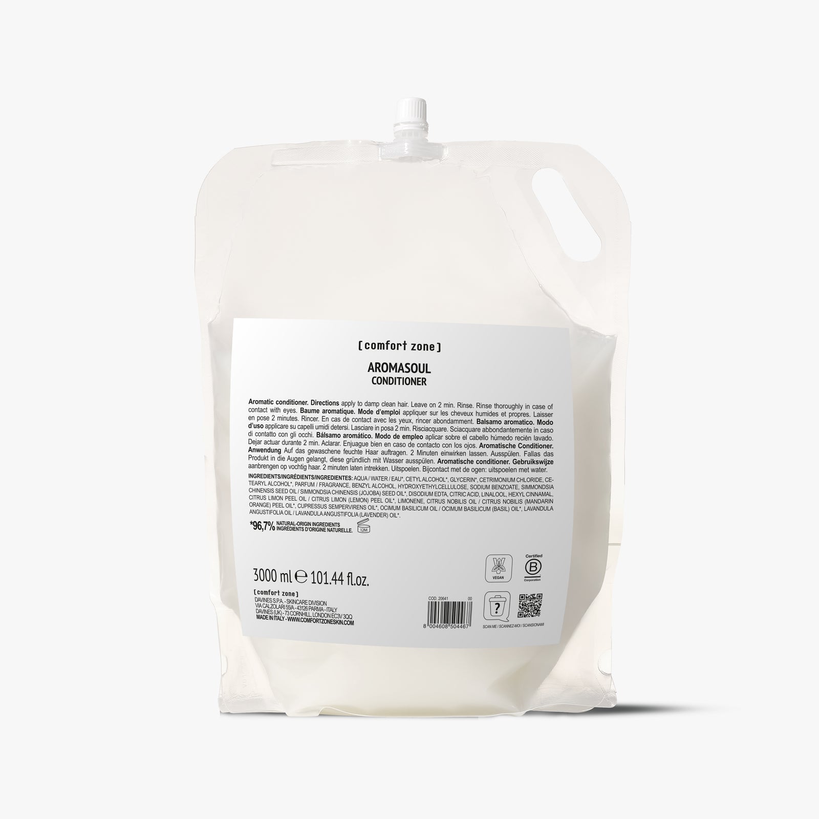 Comfort Zone: Aromasoul Conditioner Balsamo aromatico ricarica 3L-1.jpg
