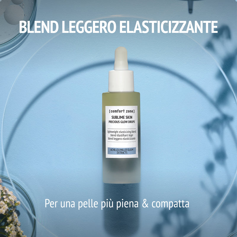 Comfort Zone: SUBLIME SKIN PRECIOUS GLOW DROPS 
  Blend
  leggero elasticizzante-1.jpg
