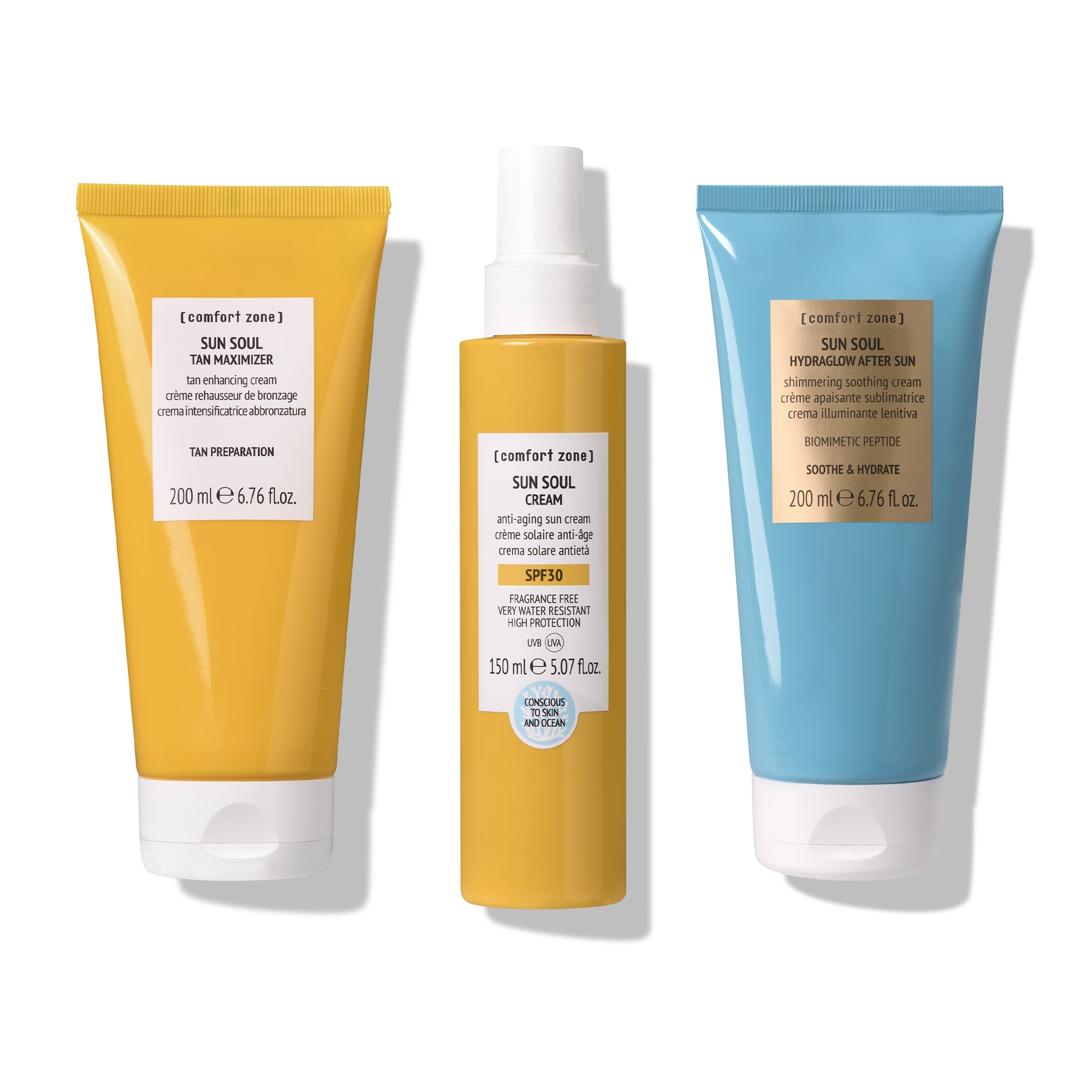 Comfort Zone: SUN SOUL GLOWING TAN  Kit abbronzatura luminosa SPF30 -Glowing
