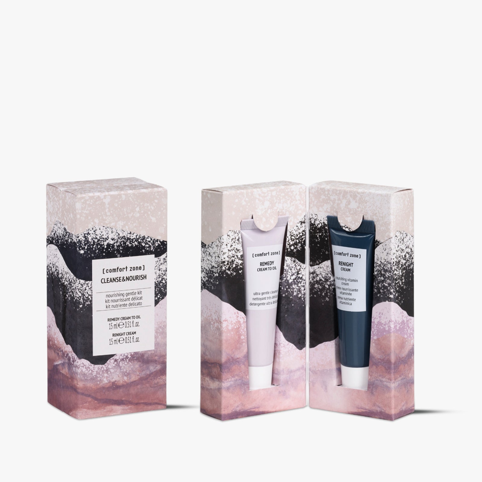 Comfort Zone: Kit Cleanse&amp;Nourish kit nutriente delicato-12501
