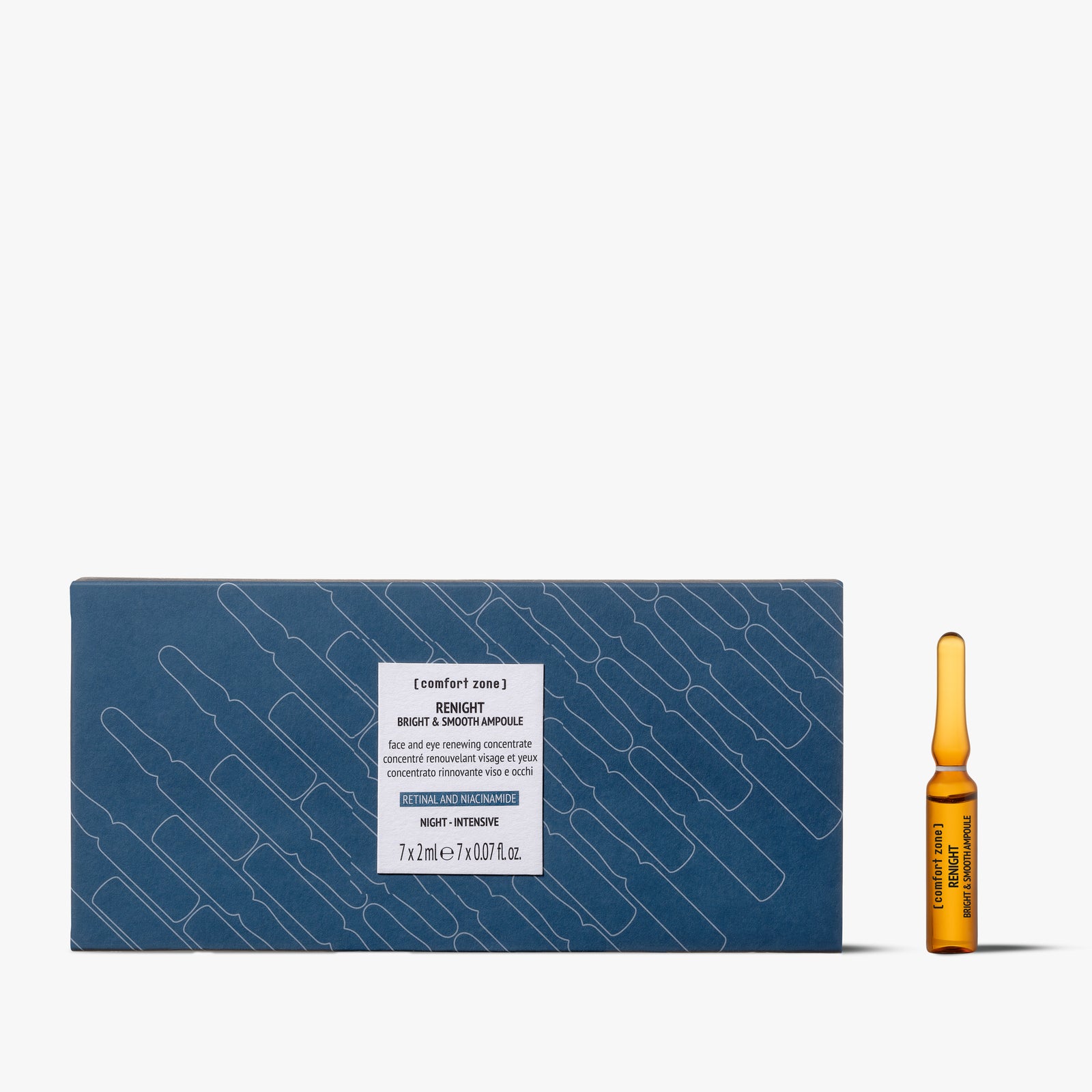 Comfort Zone: Renight Ampolle Bright &amp; Smooth Concentrato rinnovante viso e occhi-8004608516712
