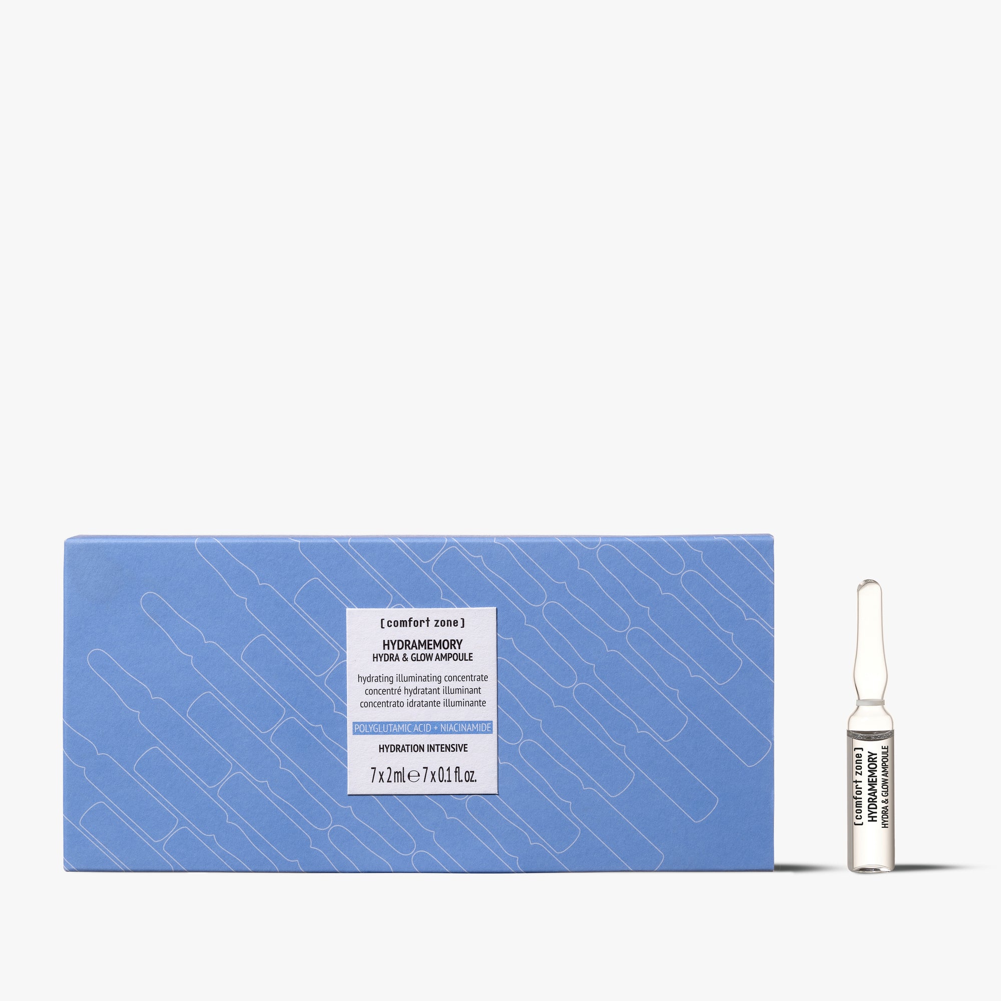 Comfort Zone: Hydramemory Hydra &amp; Glow Ampoules Concentrato viso idratante e illuminante-8004608518730
