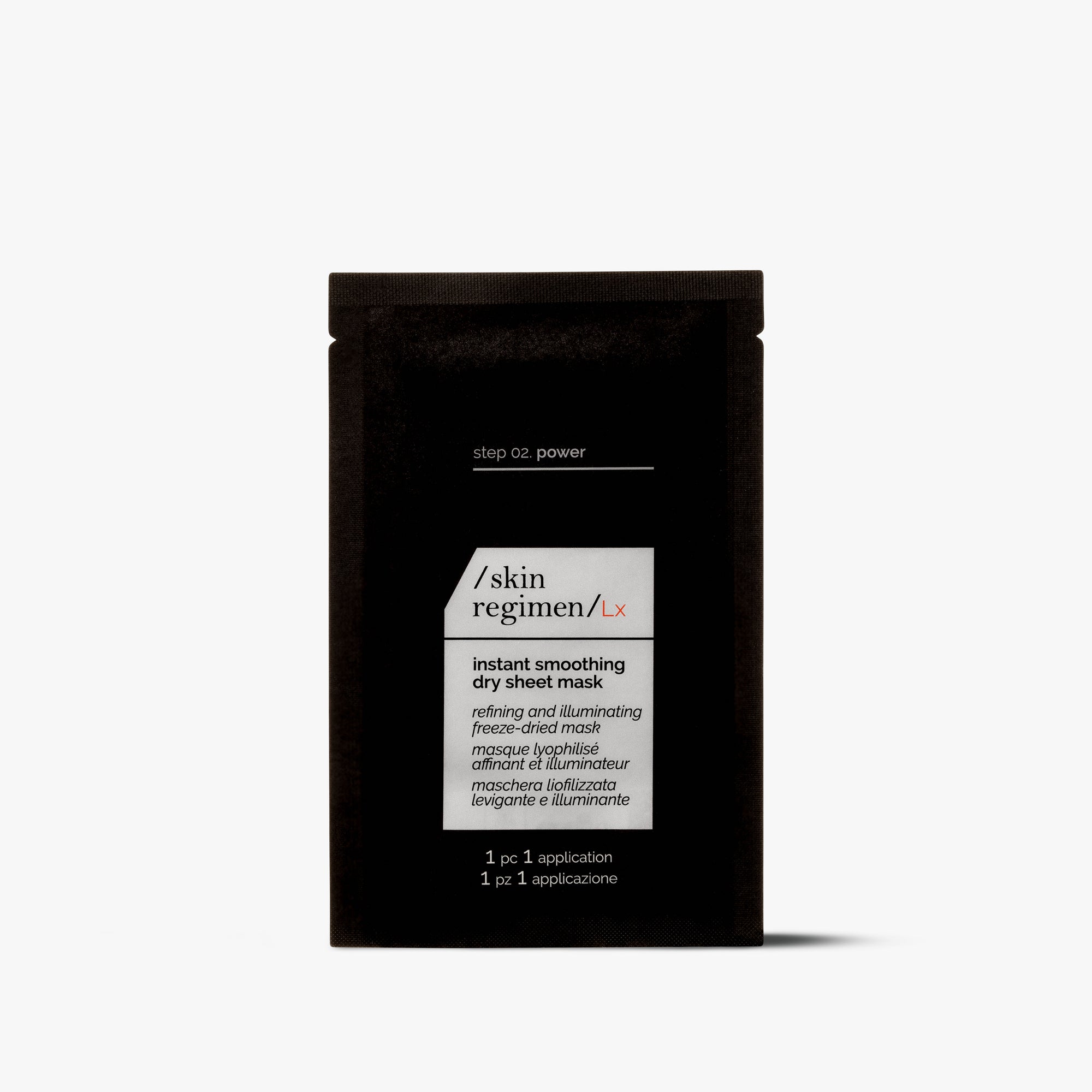 Comfort Zone: Skin Regimen Lx Instant Smoothing Dry Sheet Mask  Maschera liofilizzata levigante e illuminante   -8004608528890
