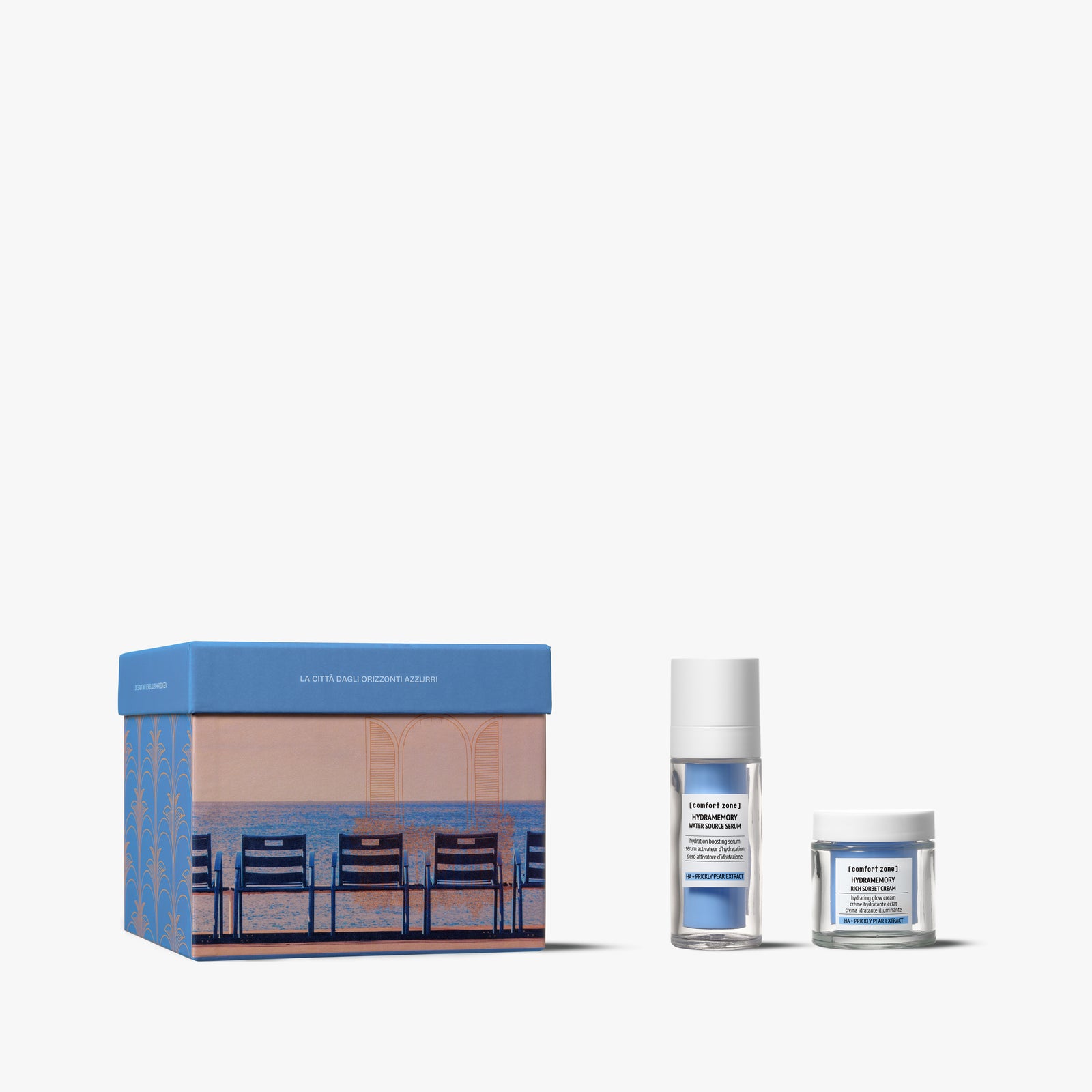 Comfort Zone: Kit The City Of Blue Horizons  Kit viso idratante illuminante -8004608529620
