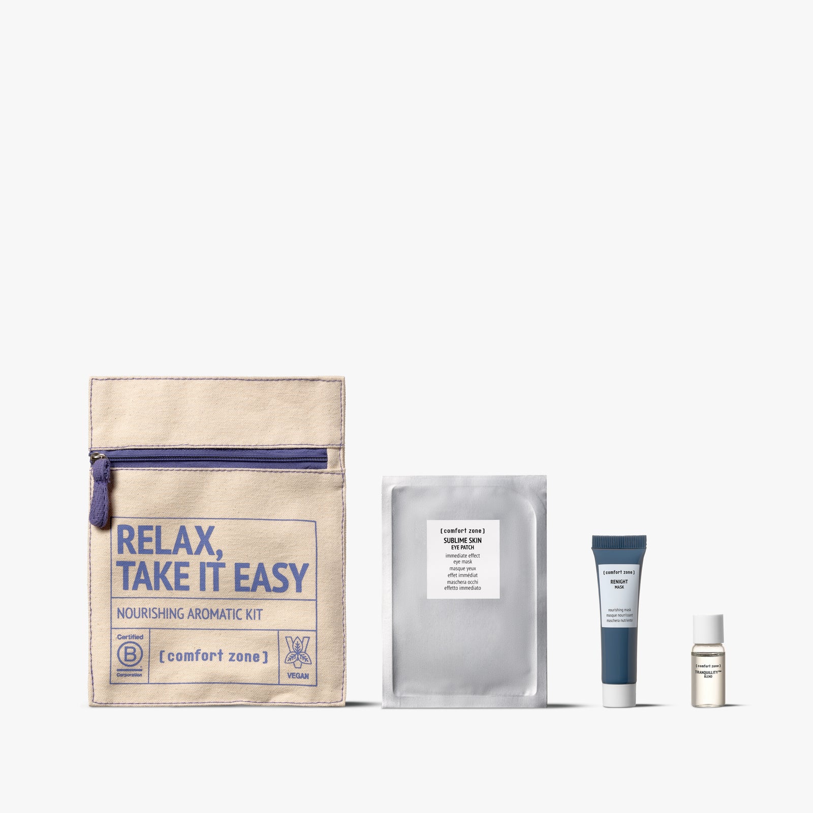 Comfort Zone: Kit Relax, Take It Easy!  kit aromatico nutriente -8004608530671

