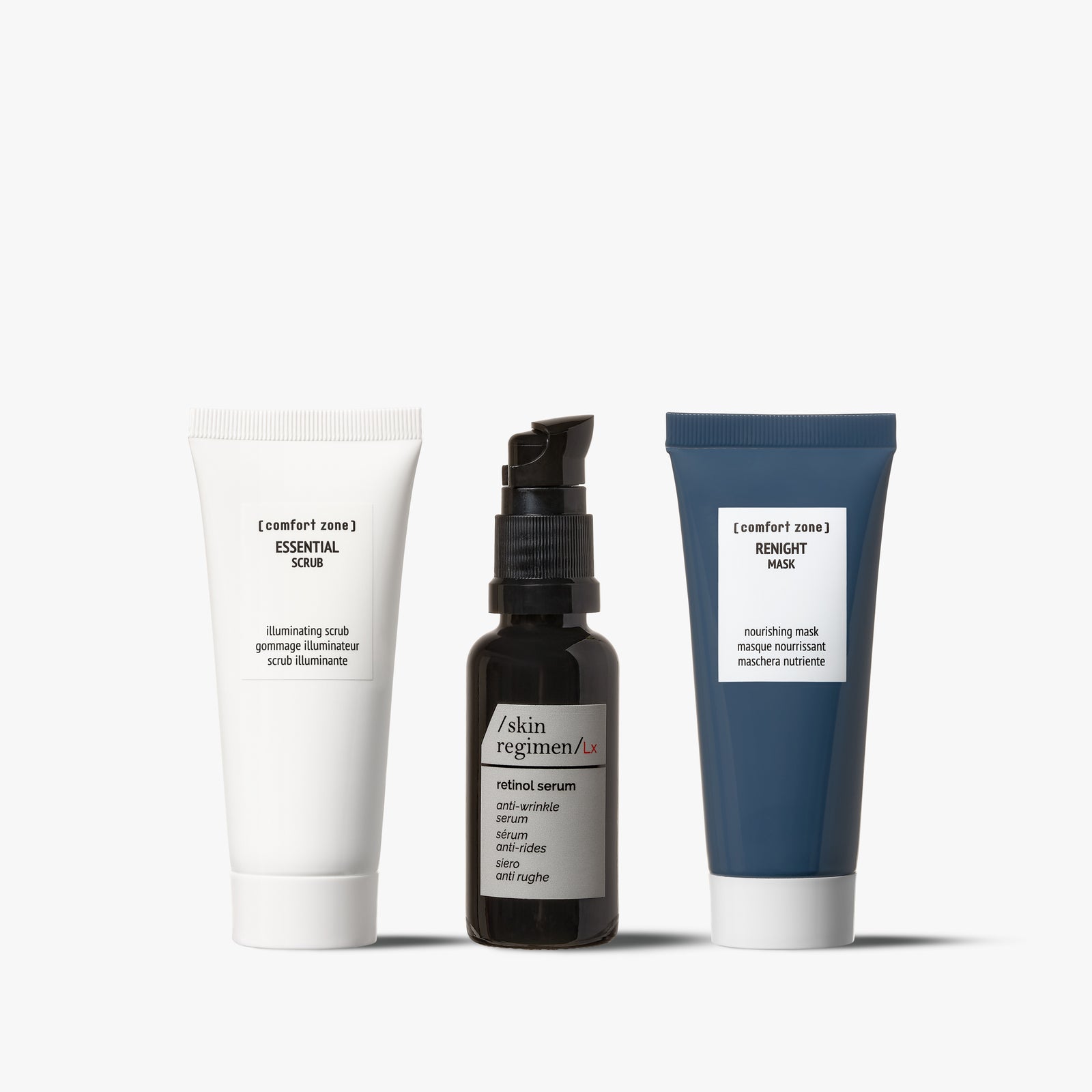 Comfort Zone: Kit Skin Cycling Kit viso disintossicante nutriente-BDSCIT00069
