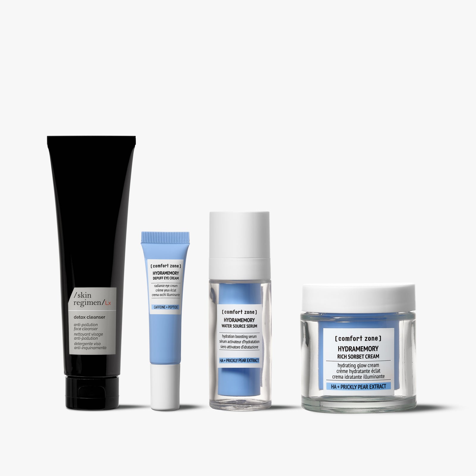 Comfort Zone: Kit Hydrating Glow Routine Set detergente idratante illuminante-BDSCIT00130
