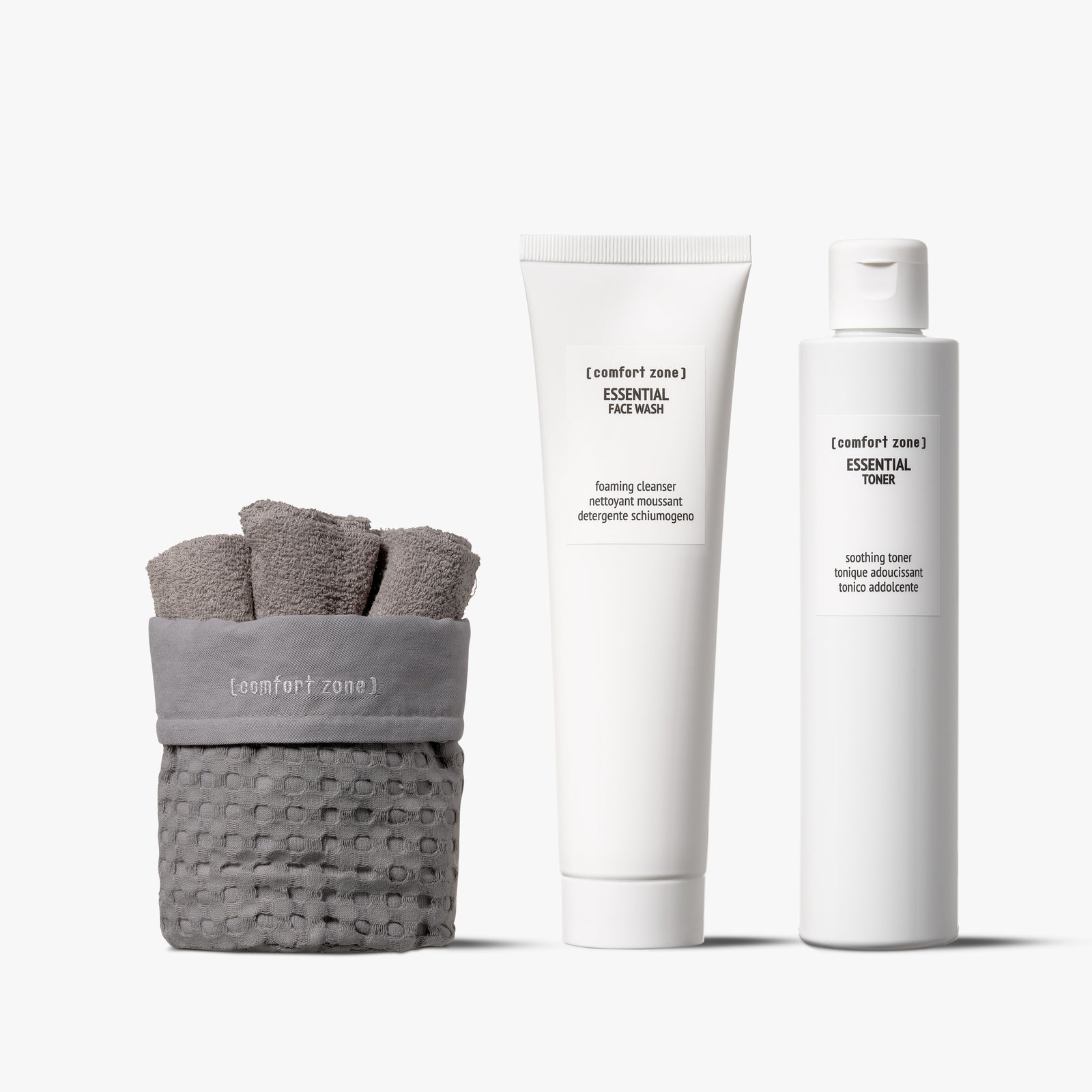 Comfort Zone: Kit Cleansing Set detersione viso con lavette<br>-BDSCIT00168
