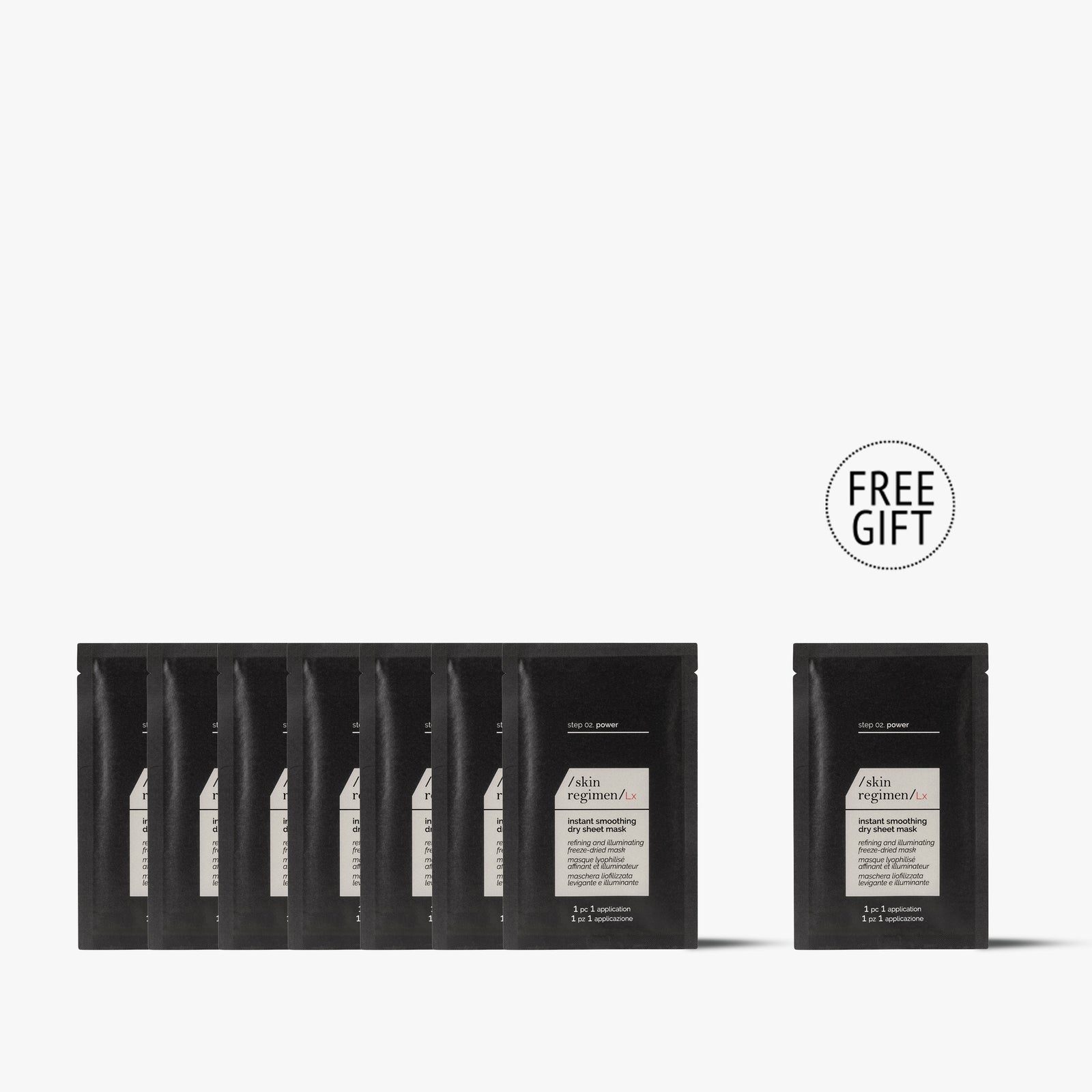 Comfort Zone: Kit Instant Smoothing Mask Set 7+1  Maschere asciutte leviganti illuminanti -BDSCIT00365
