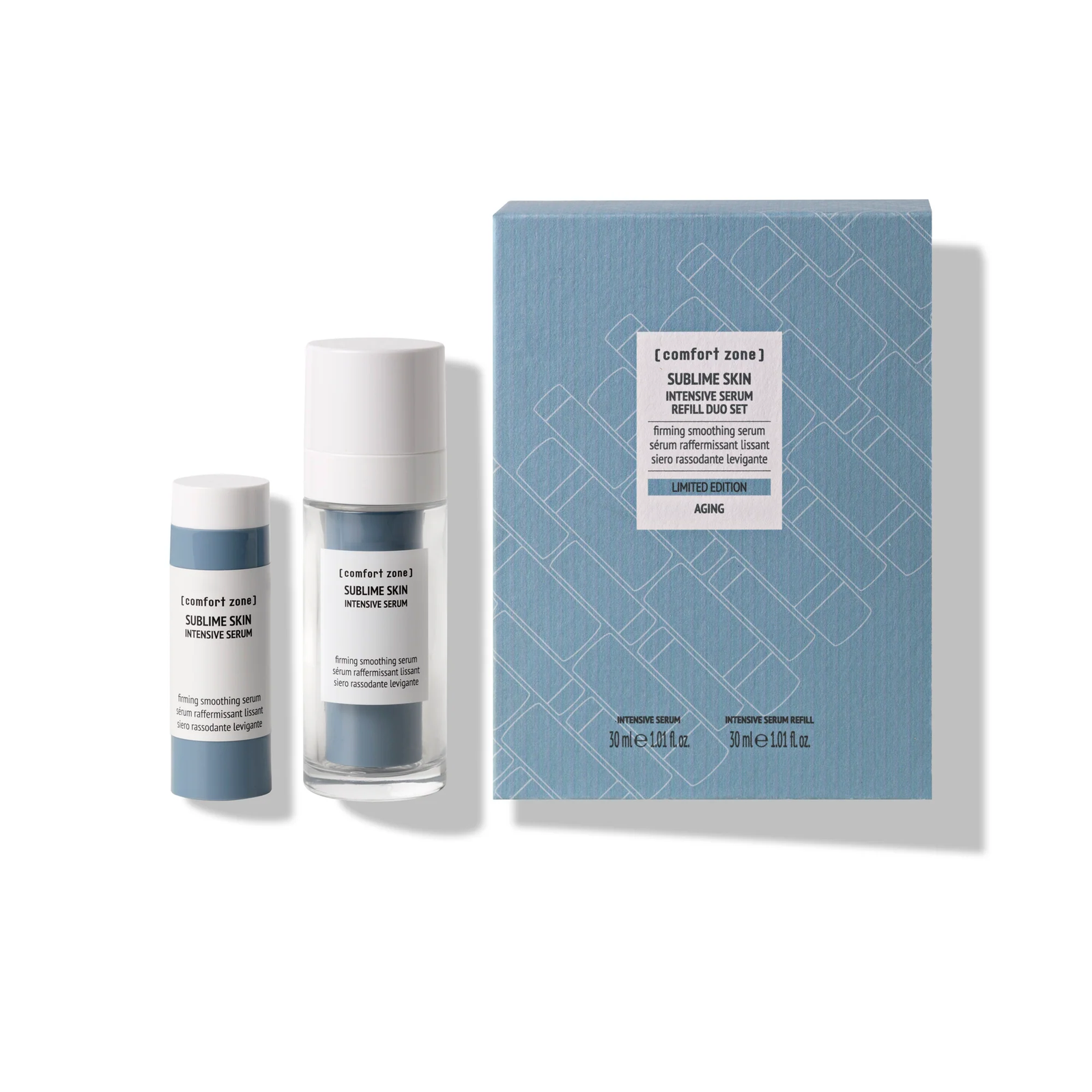 Comfort Zone: Kit Intensive Serum Refill Duo Set Siero viso rassodante levigante-INTENSIVE
