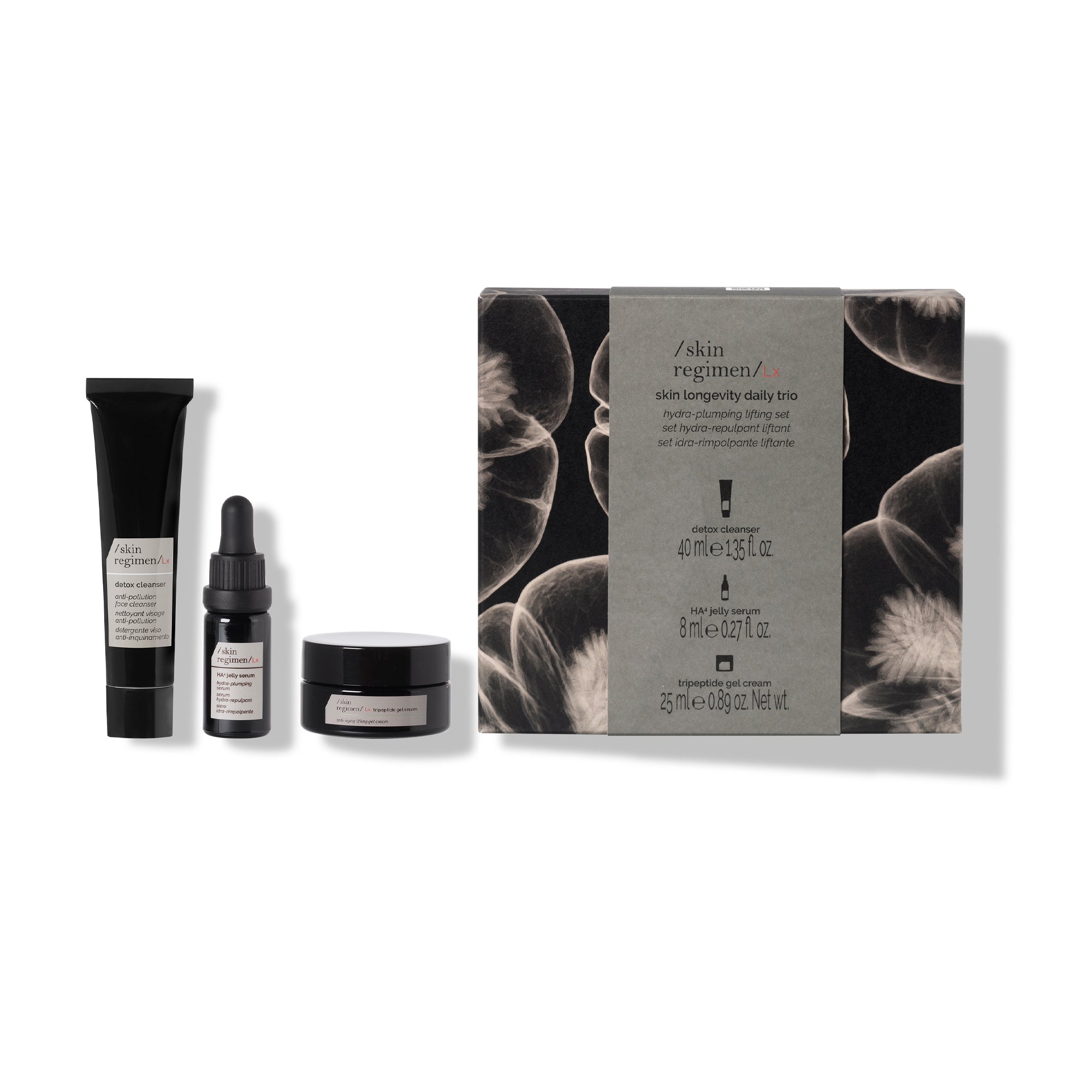 Comfort Zone: SKIN REGIMEN LX SKIN LONGEVITY DAILY TRIO  
  Set viso idra-rimpolpante liftante<br> -

