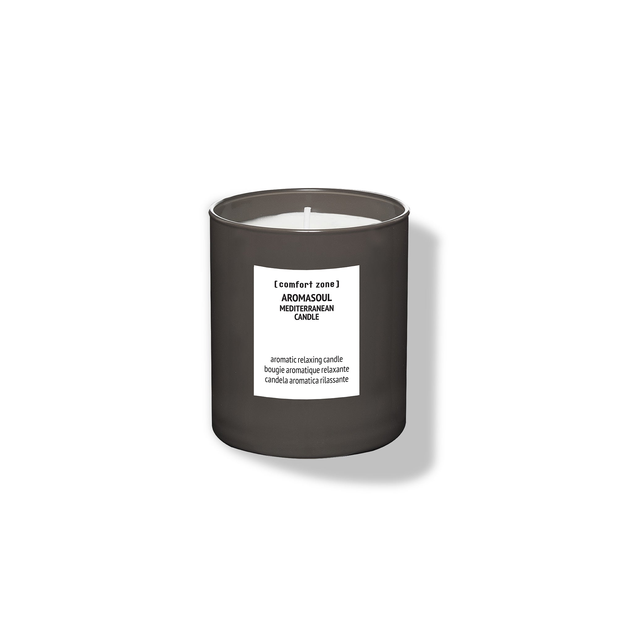 Comfort Zone: AROMASOUL MEDITERRANEAN CANDLE Candela aromatica rilassante-
