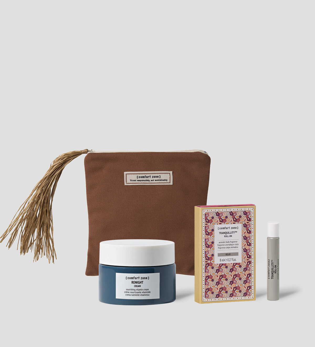 Comfort Zone: SET AROMATIC FACE &amp; BODY KIT   Kit notte aromatico con pouch -