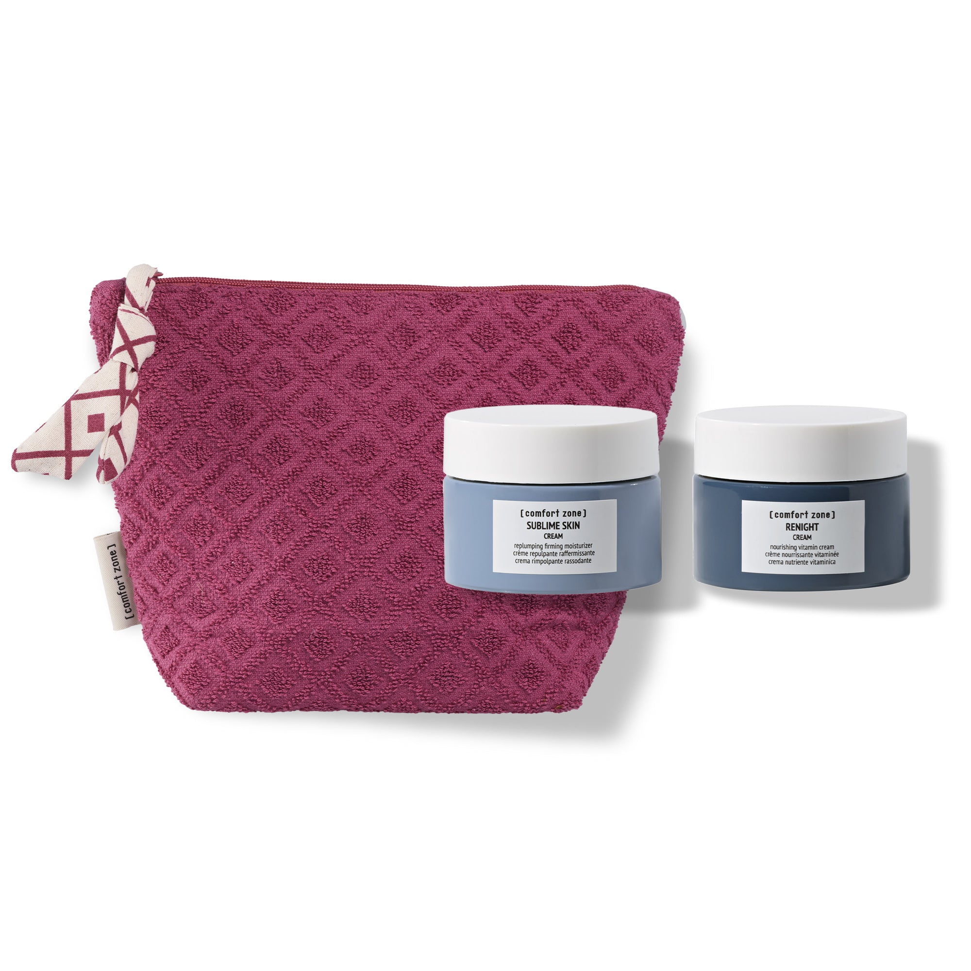 Comfort Zone: SET ANTI-AGE DAY &amp; NIGHT Kit anti-età giorno e notte con pouch<br>-
