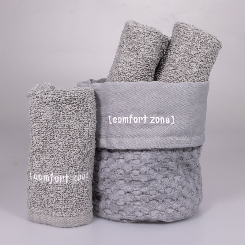 Comfort Zone: ESSENTIAL CLEANSING KIT  Set detersione viso con lavette<br> -
