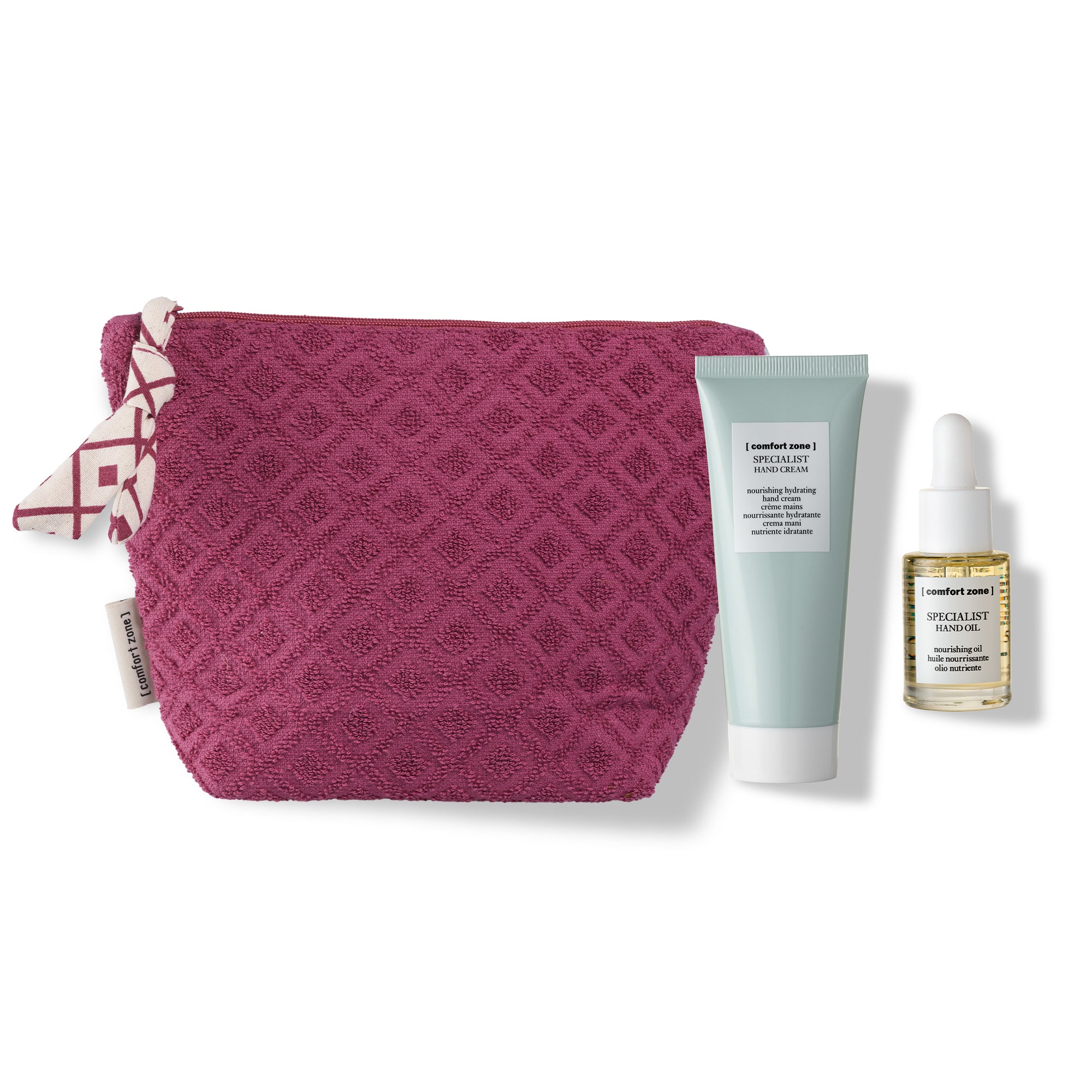 Comfort Zone: SPECIALIST HAND CARE KIT Routine mani nutriente con pouch<br>-
