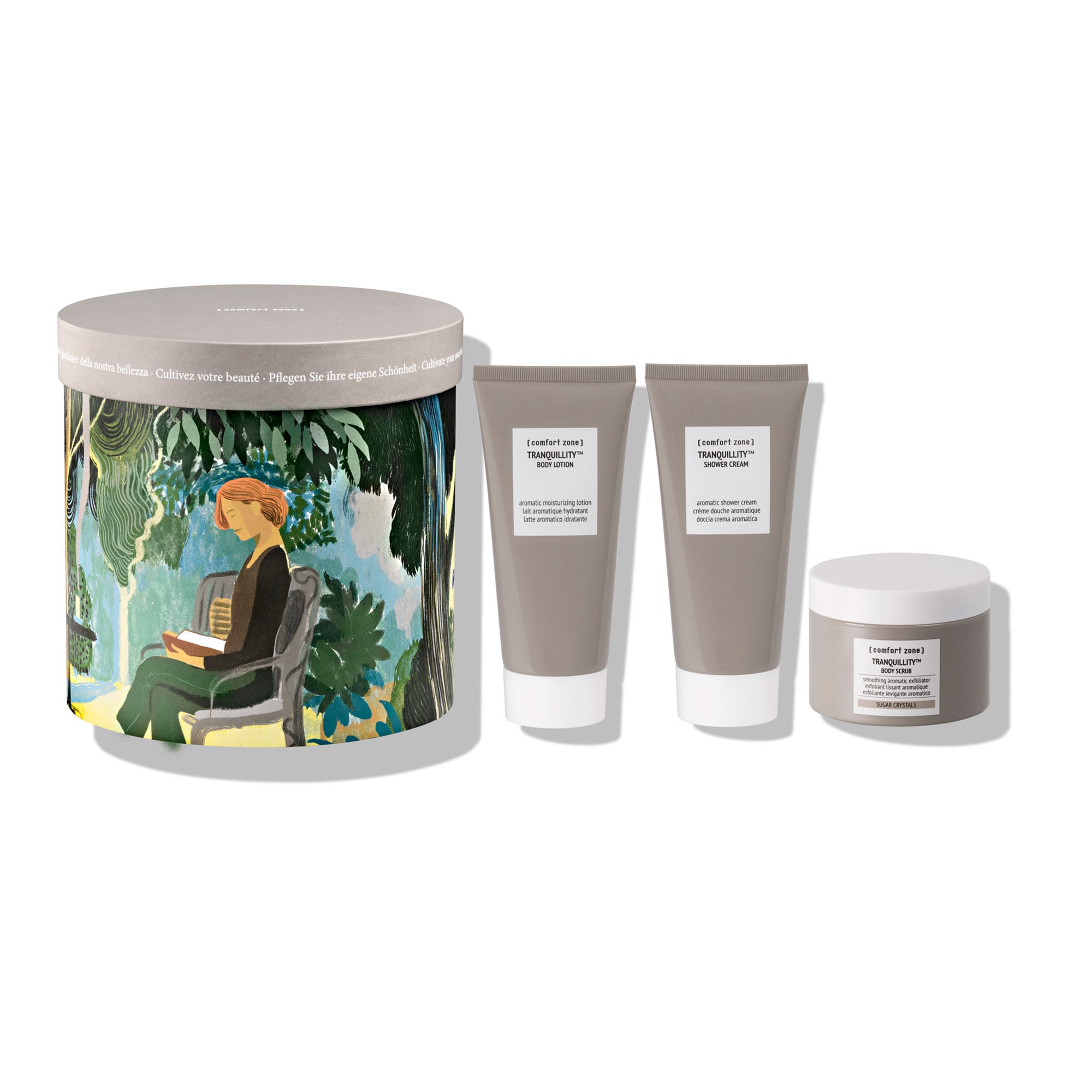 Comfort Zone: TRANQUILLITY&amp;#8482; SECRET GARDEN Kit corpo aromatico idratante-
