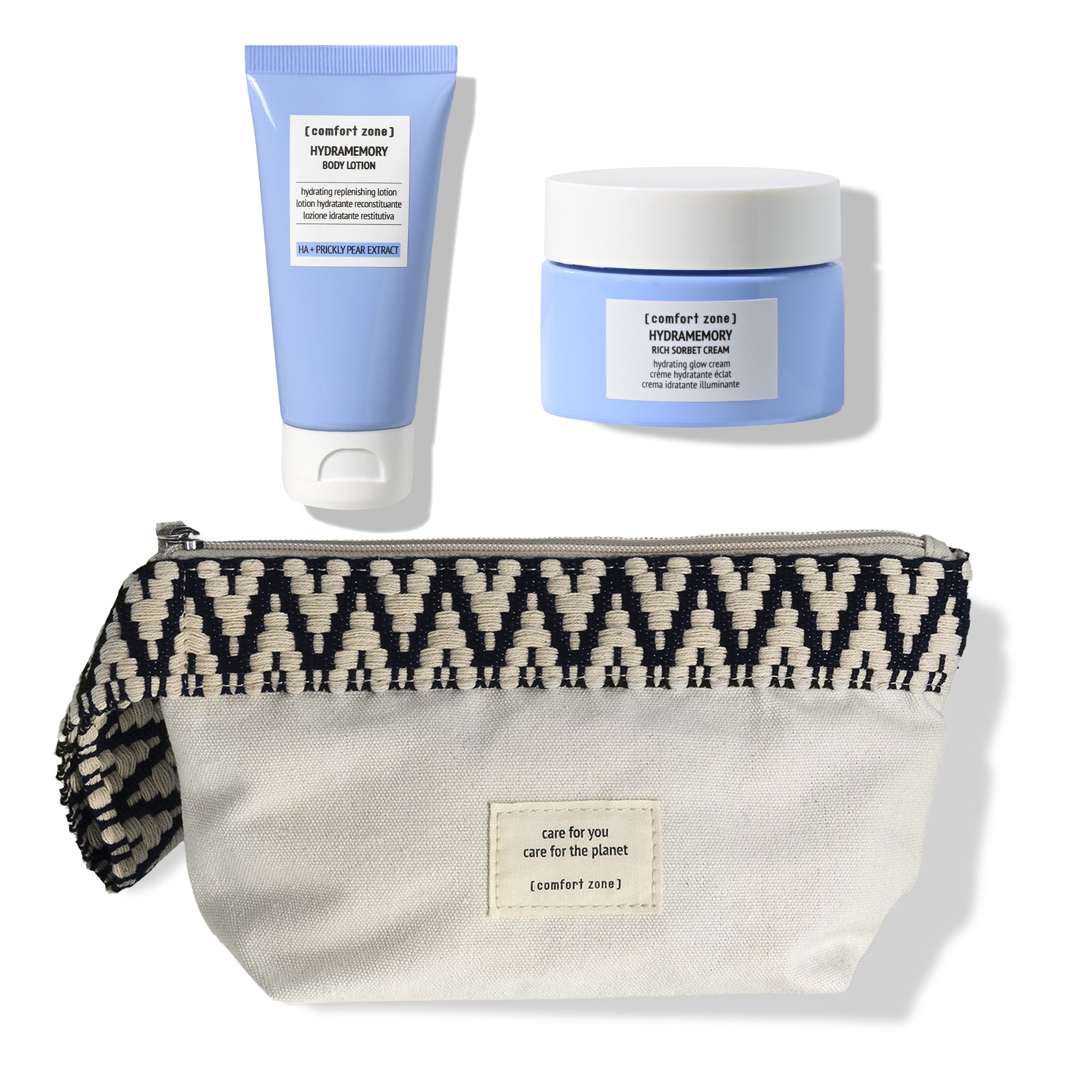 Comfort Zone: HYDRAMEMORY HYDRATING FACE &amp; BODY KIT <p>Kit idratante viso e corpo</p>
-
