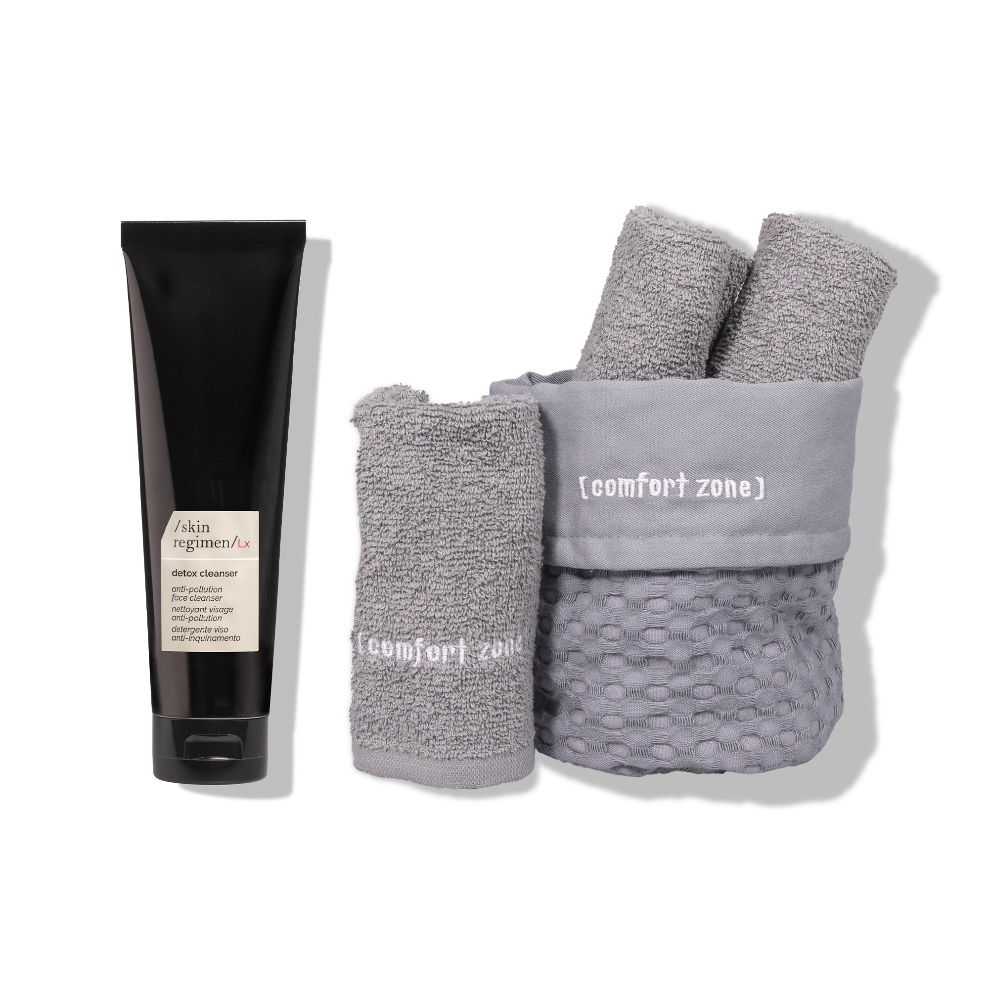 Comfort Zone: SKIN REGIMEN LX  FACE CLEANSER KIT  Detergente viso con lavette -
