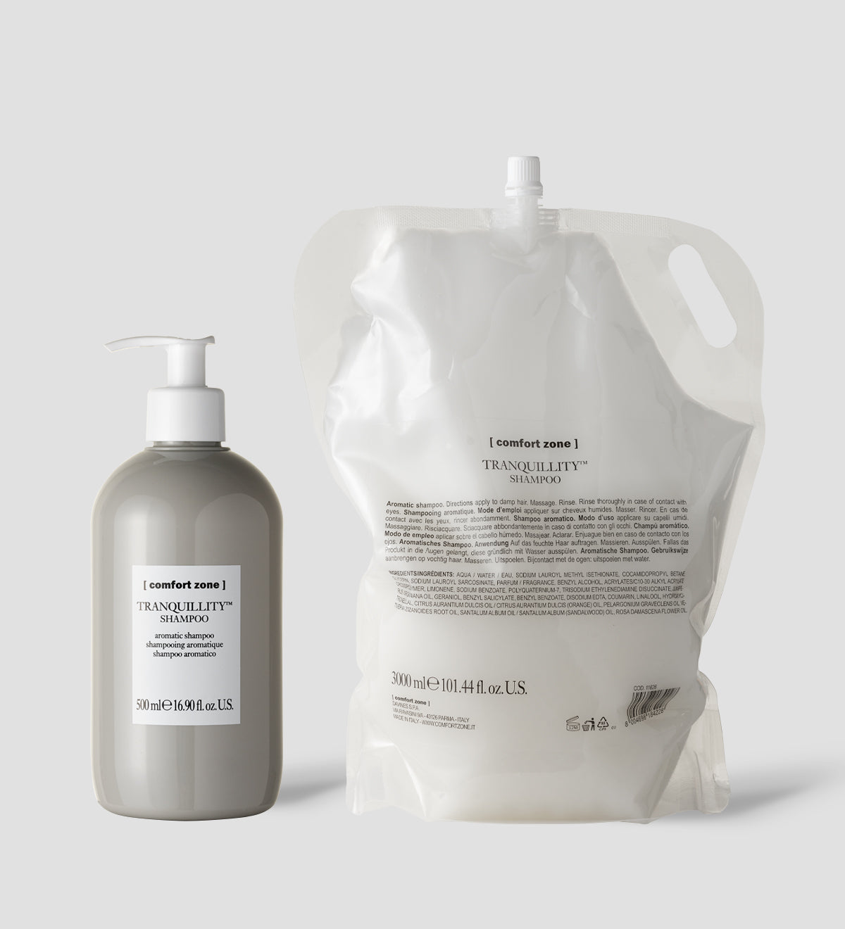 Comfort Zone: SET TRANQUILLITY™ SHAMPOO Shampoo aromatico 3L ricaricabile con dispenser-47829efc-b259-481d-906a-afd9f01c488e.jpg